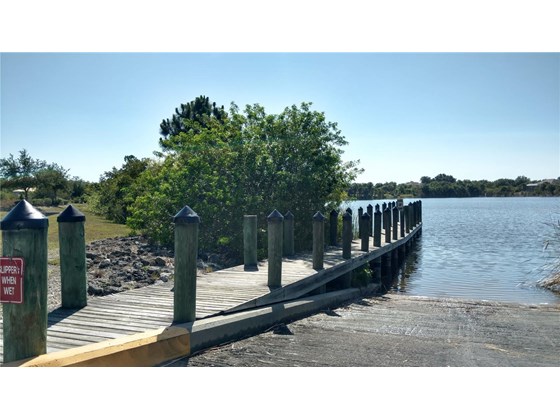 Boat Ramp at South Gulf Cove Park. - Vacant Land for sale at 15701 Autry Cir, Port Charlotte, FL 33981 - MLS Number is D6119643