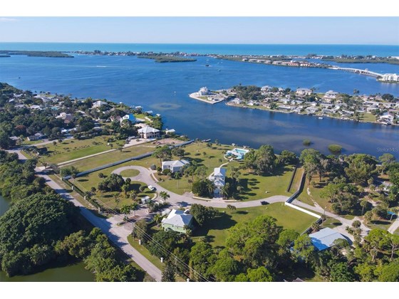 Ariel view - Single Family Home for sale at 6751 Portside Ln, Englewood, FL 34223 - MLS Number is N6118322