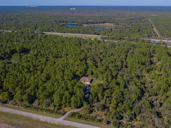 Aerial view of 10 acre property - Single Family Home for sale at 4700 Forbes Trl, Venice, FL 34292 - MLS Number is N6118561